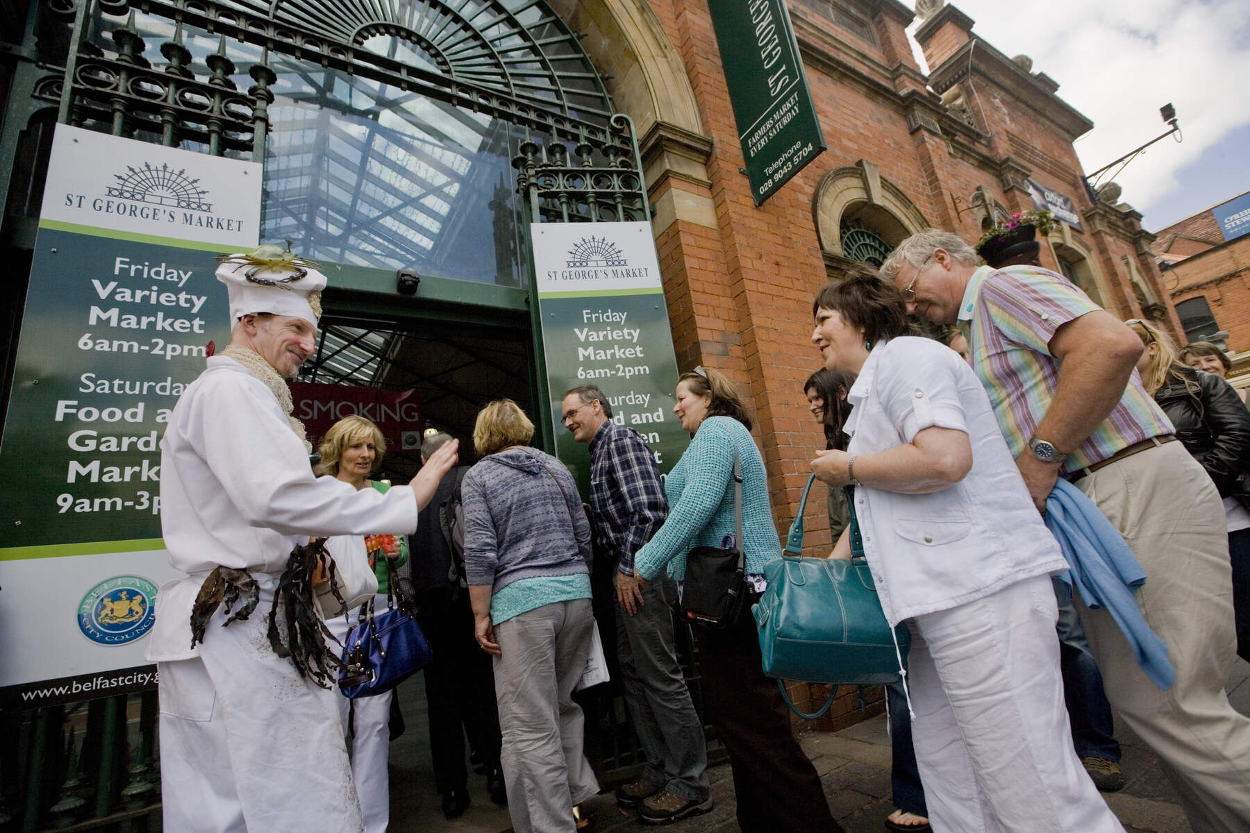 Georges market, Belfast Bred Walking Tour