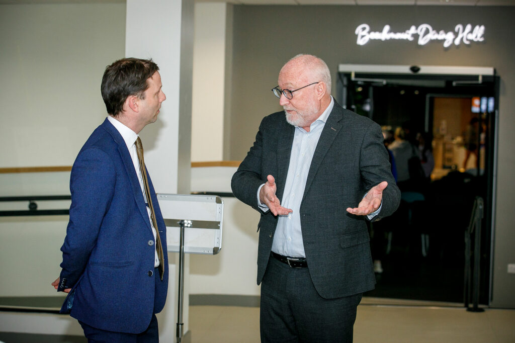 visitors from the Irish Department of Foreign Affairs visit St Marys.