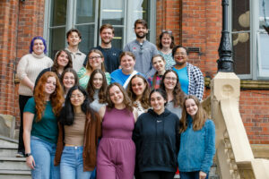 Bridgewater State University students visit St Mary's