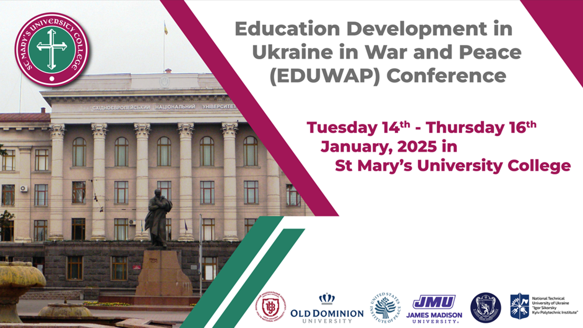 The Education Development in Ukraine (EDUWAP) Summit - St Mary's ...