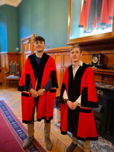 Belfast Lord Mayor Tracy Kelly took time out to welcome some of our new international Students to Belfast.